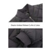 Men's Bomber Jacket Winter Fall Quilted Puffer Jacket Warm Padded Coats Stylish and Warm Jacket - Image 4